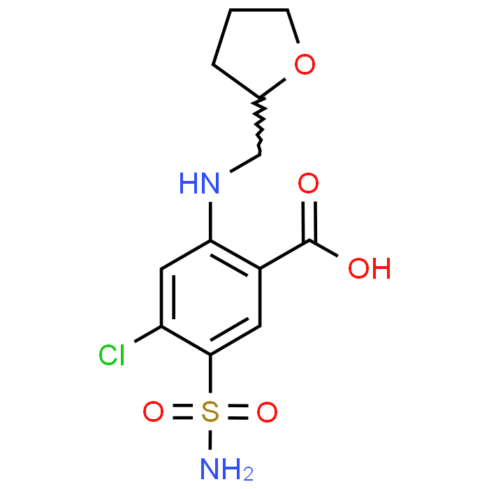 4-Chloro-5-sulfamoyl-2-(((tetrahydrofuran-2-yl)methyl)amino)benzoic acid - Achmem