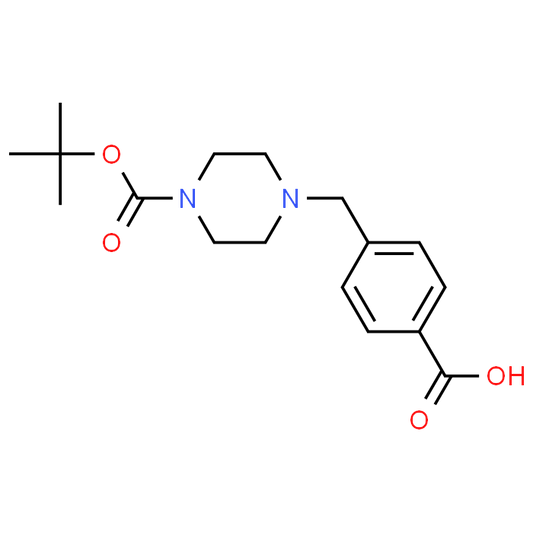 4-(4-Carboxybenzyl)piperazine-1-carboxylic acid tert-butyl ester