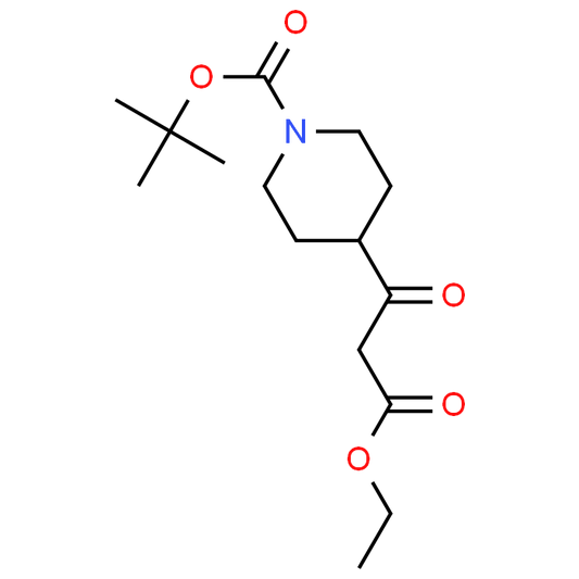 1-Boc-4-(2-Ethoxycarbonyl-acetyl)piperidine