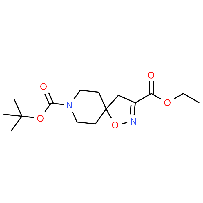 8-tert-Butyl 3-ethyl 1-oxa-2,8-diazaspiro[4.5]dec-2-ene-3,8-dicarboxylate