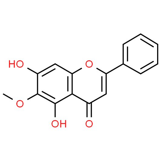 5,7-Dihydroxy-6-methoxy-2-phenyl-4H-chromen-4-one