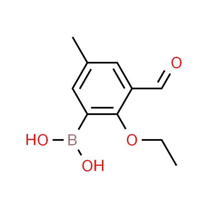 (2-Ethoxy-3-formyl-5-methylphenyl)boronic acid