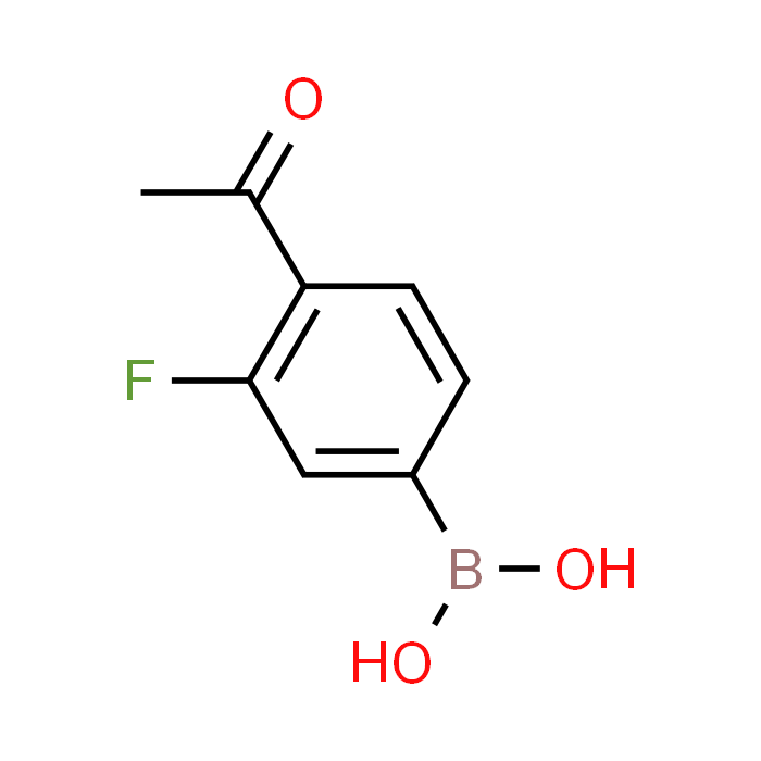 4-Acetyl-3-fluorophenylboronic acid