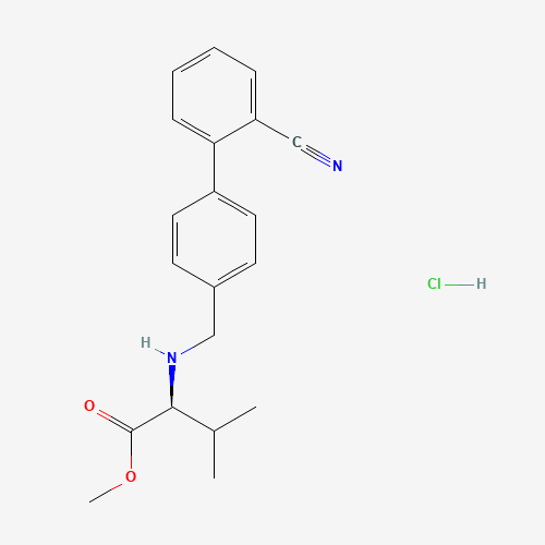 N-(2'-Cyanobiphenyl-4-ylmethyl)-L-valine Methyl Ester HCl