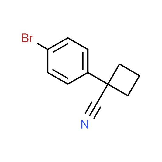 1-(4-Bromophenyl)cyclobutanecarbonitrile