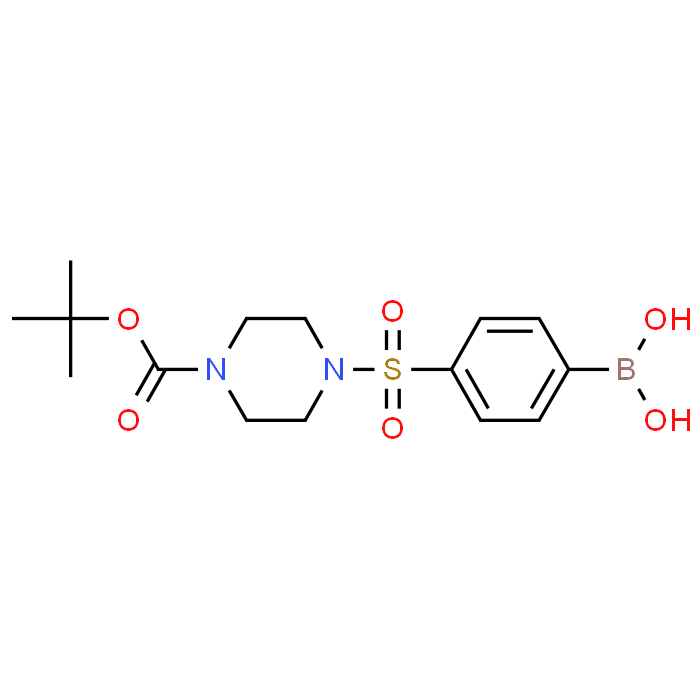 (4-((4-(tert-Butoxycarbonyl)piperazin-1-yl)sulfonyl)phenyl)boronic acid