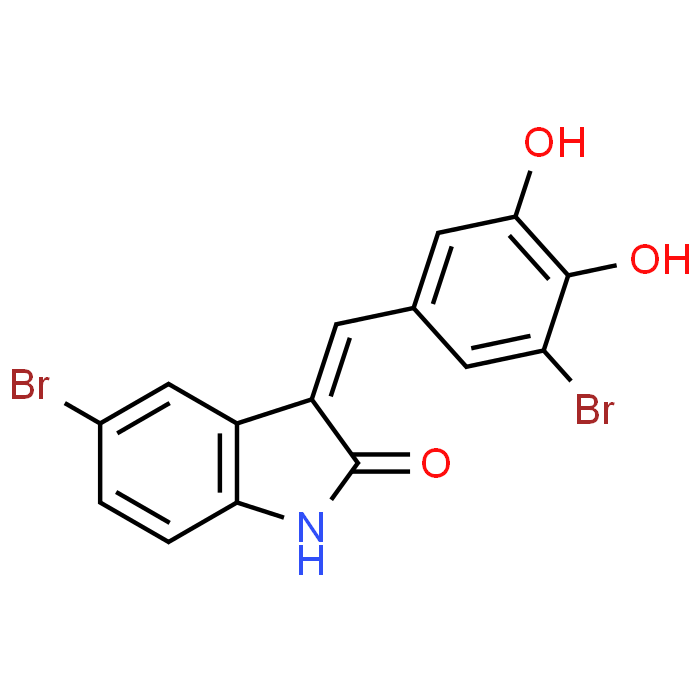 5-Bromo-3-(3-bromo-4,5-dihydroxybenzylidene)indolin-2-one