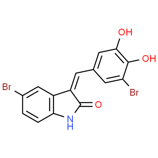 5-Bromo-3-(3-bromo-4,5-dihydroxybenzylidene)indolin-2-one