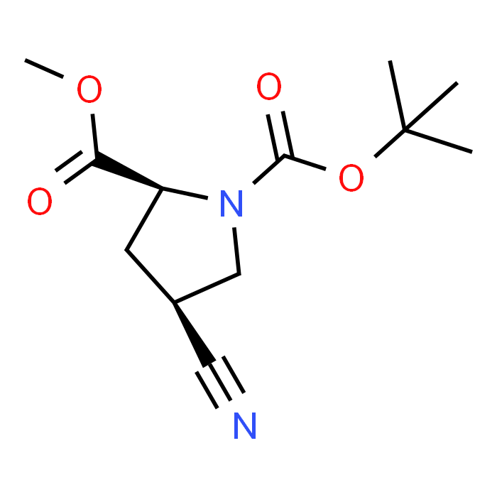 (2S,4S)-1-tert-Butyl 2-methyl 4-cyanopyrrolidine-1,2-dicarboxylate