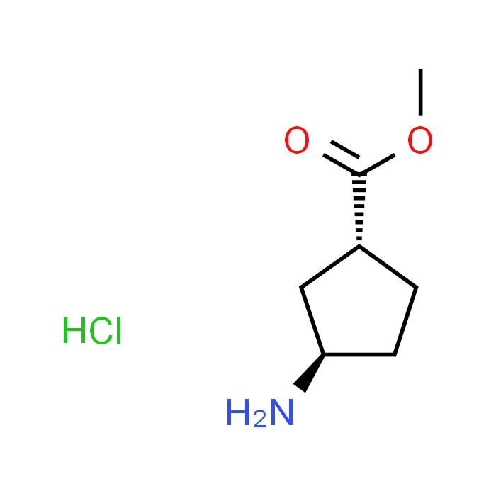 (1R,3R)-Methyl 3-aminocyclopentanecarboxylate hydrochloride