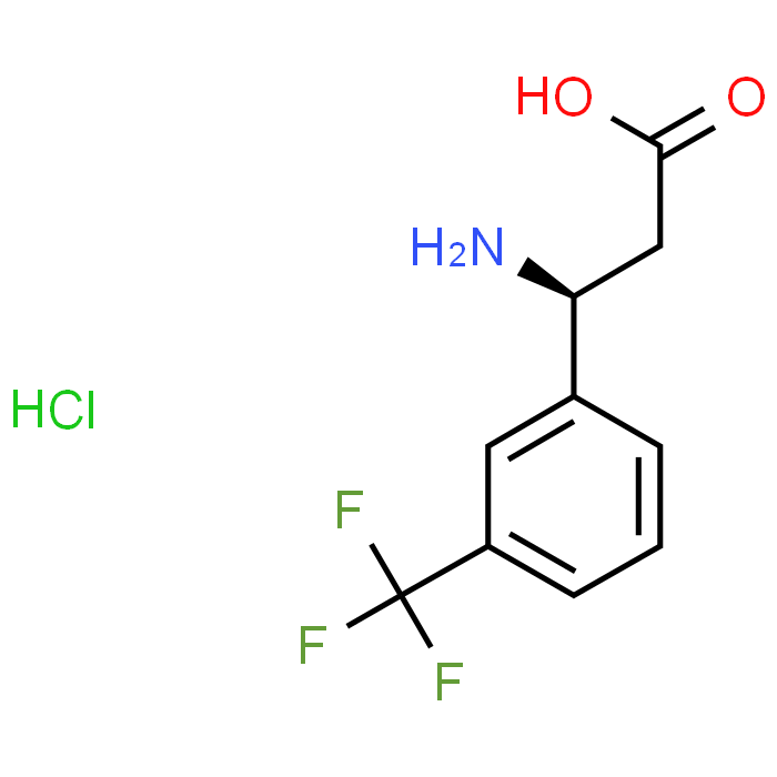 (3S)-3-Amino-3-[3-(trifluoromethyl)phenyl]propanoic acid hydrochloride