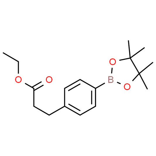 Ethyl 3-(4-(4,4,5,5-tetramethyl-1,3,2-dioxaborolan-2-yl)phenyl)propanoate