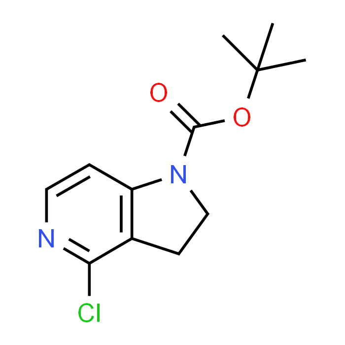 tert-Butyl 4-chloro-2,3-dihydro-1H-pyrrolo[3,2-c]pyridine-1-carboxylate