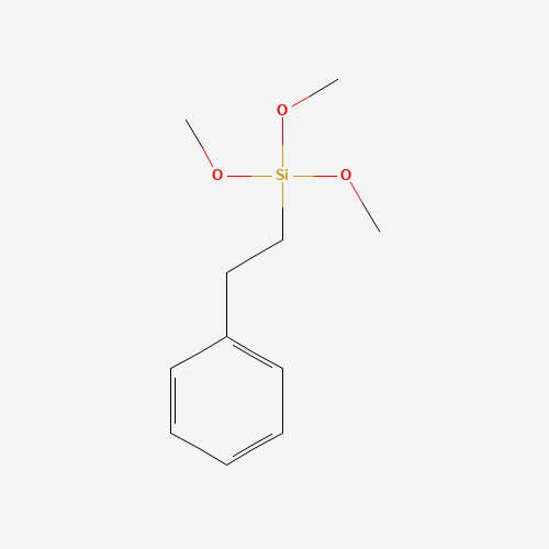 Trimethoxy(2-phenylethyl)silane [contains ca. 25% Trimethoxy(1-phenylethyl)silane]