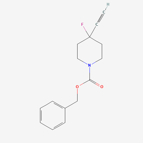 benzyl 4-ethynyl-4-fluoropiperidine-1-carboxylate - Achmem