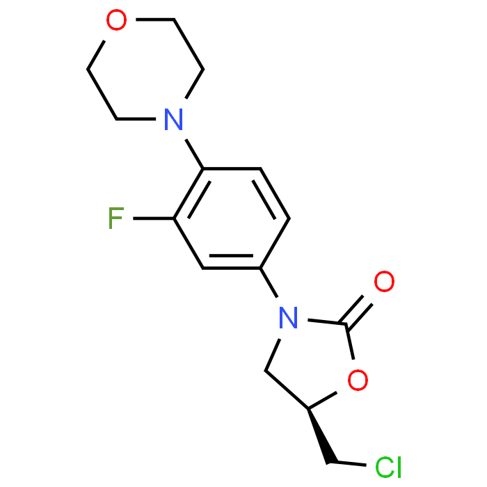 (R)-5-(Chloromethyl)-3-(3-fluoro-4-morpholinophenyl)oxazolidin-2-one