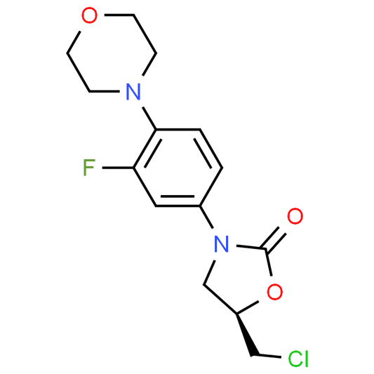 (R)-5-(Chloromethyl)-3-(3-fluoro-4-morpholinophenyl)oxazolidin-2-one