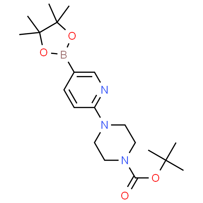 tert-Butyl 4-(5-(4,4,5,5-tetramethyl-1,3,2-dioxaborolan-2-yl)pyridin-2-yl)piperazine-1-carboxylate