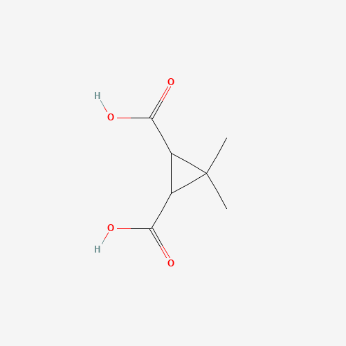 3,3-Dimethylcyclopropane-1,2-dicarboxylic acid