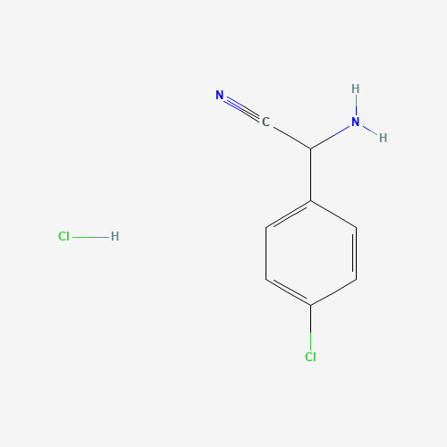 2-Amino-2-(4-chlorophenyl)acetonitrile hydrochloride