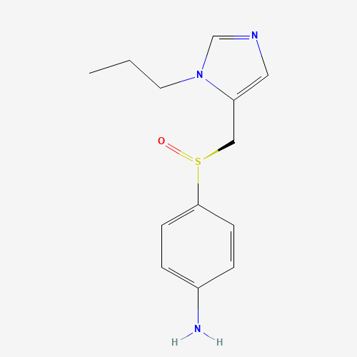 (S)-4-(((1-Propyl-1H-imidazol-5-yl)methyl)sulfinyl)aniline