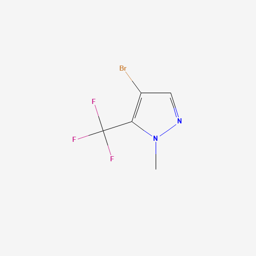 4-Bromo-1-methyl-5-(trifluoromethyl)-1H-pyrazole
