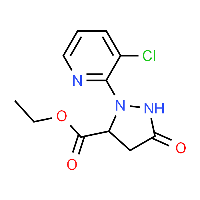 Ethyl 2-(3-chloropyridin-2-yl)-5-oxopyrazolidine-3-carboxylate