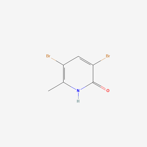 3,5-Dibromo-6-methylpyridin-2-ol