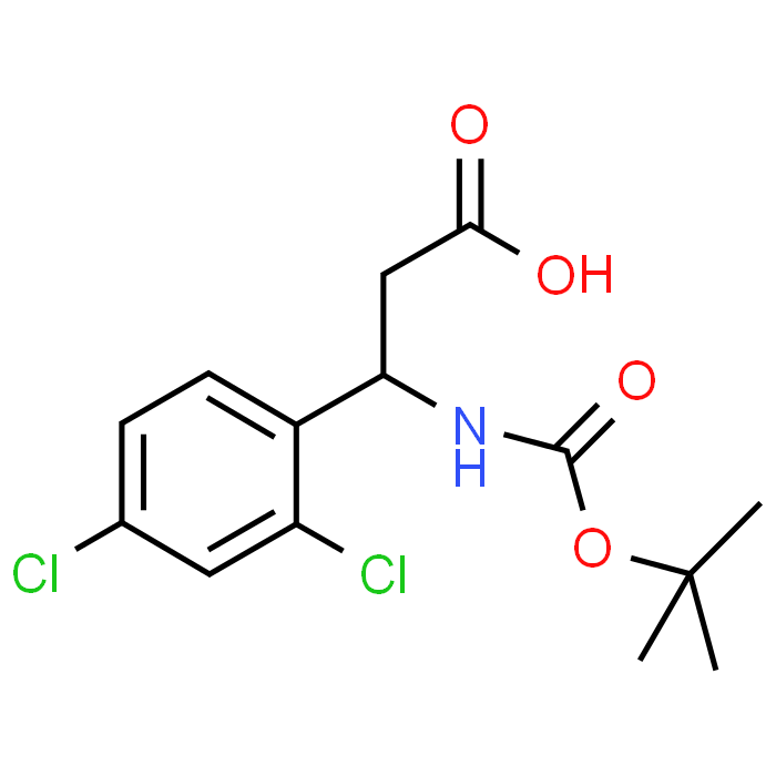 (R)-3-((tert-Butoxycarbonyl)amino)-3-(2,4-dichlorophenyl)propanoic acid