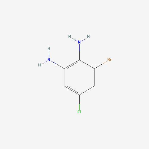 3-Bromo-5-chlorobenzene-1,2-diamine