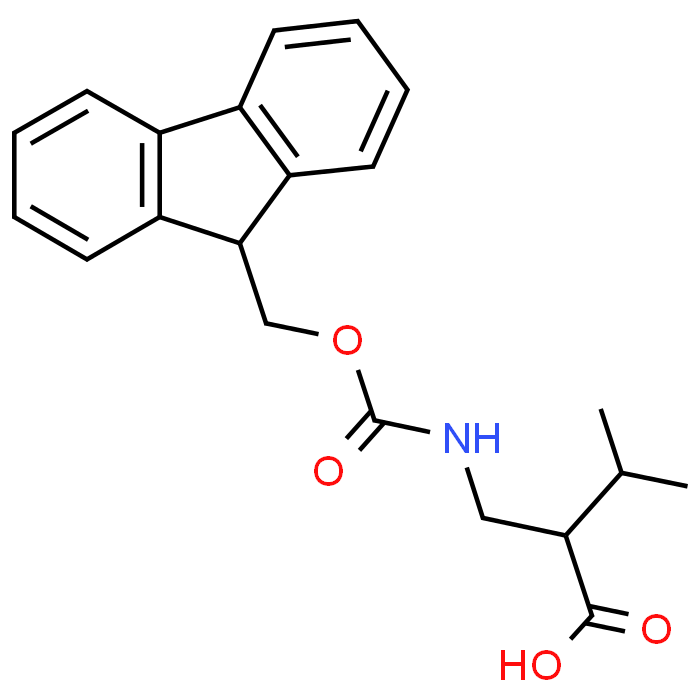 (R)-2-(((((9H-Fluoren-9-yl)methoxy)carbonyl)amino)methyl)-3-methylbutanoic acid