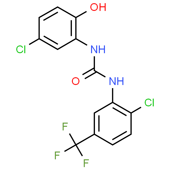 1-(5-Chloro-2-hydroxyphenyl)-3-(2-chloro-5-(trifluoromethyl)phenyl)urea