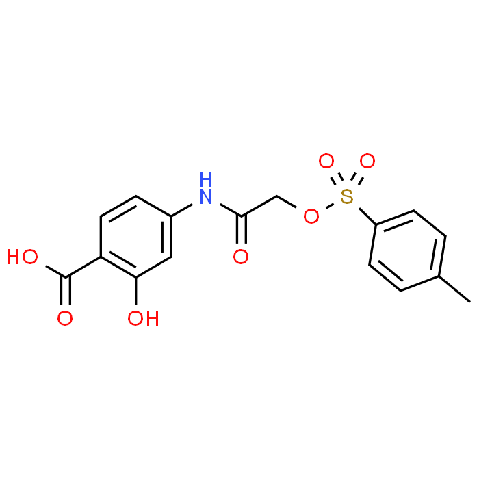 2-Hydroxy-4-(2-(tosyloxy)acetamido)benzoic acid