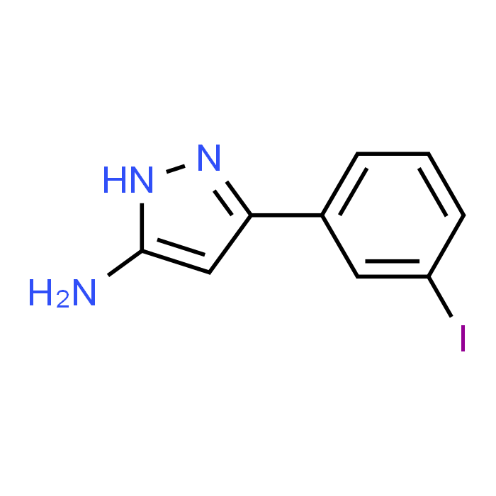 3-(3-Iodophenyl)-1H-pyrazol-5-amine