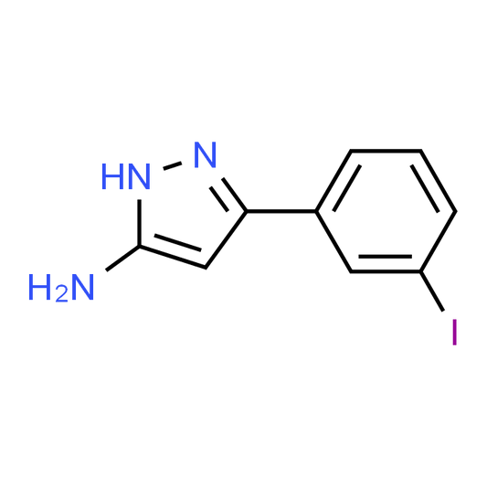 3-(3-Iodophenyl)-1H-pyrazol-5-amine