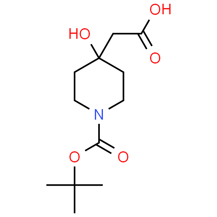 2-(1-(tert-Butoxycarbonyl)-4-hydroxypiperidin-4-yl)acetic acid