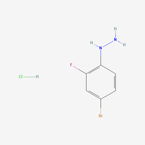 (4-Bromo-2-fluorophenyl)hydrazine hydrochloride