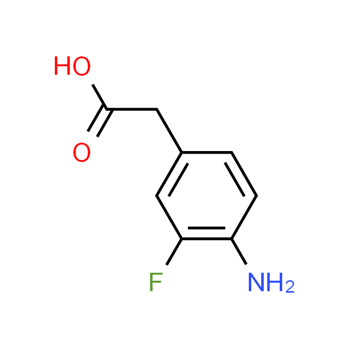 4-Amino-3-fluorophenylacetic acid