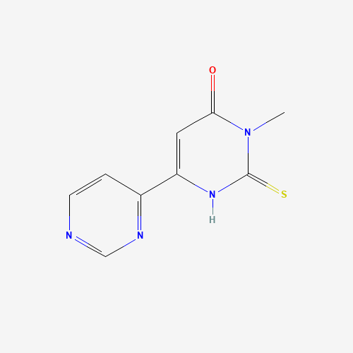2-Mercapto-3-methyl-6-(pyrimidin-4-yl)-3H-pyrimidin-4-one