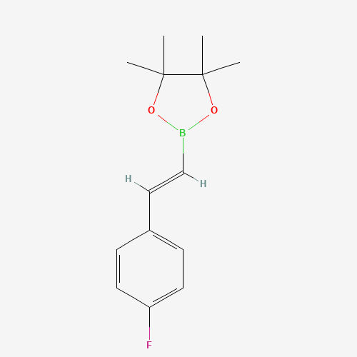 (E)-2-(4-Fluorostyryl)-4,4,5,5-tetramethyl-1,3,2-dioxaborolane