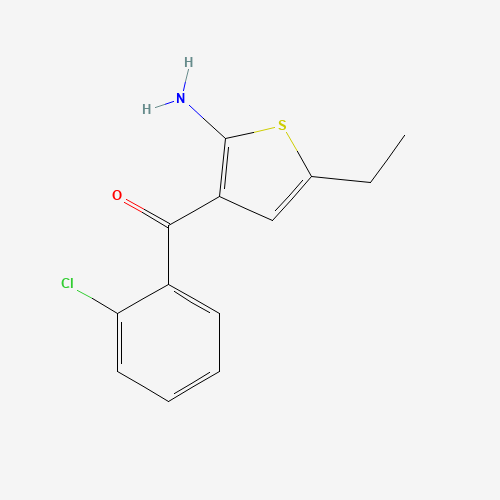 2-Amino-3-(2-chlorobenzoyl)-5-ethylthiophene