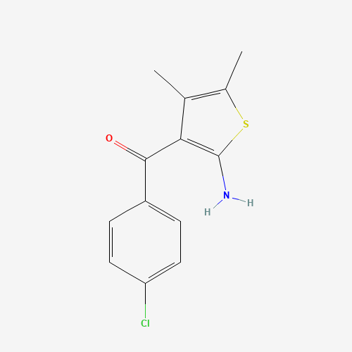 (2-Amino-4,5-dimethylthiophen-3-yl)(4-chlorophenyl)methanone