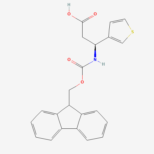 Fmoc-(S)-3-Amino-3-(3-thienyl)-propionic acid