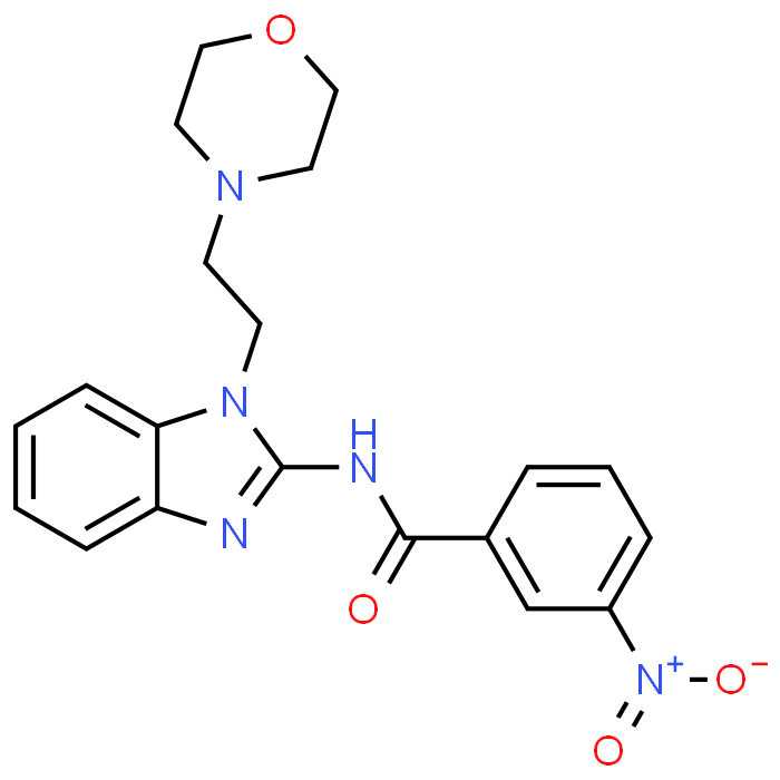 N-(1-(2-Morpholinoethyl)-1H-benzo[d]imidazol-2-yl)-3-nitrobenzamide