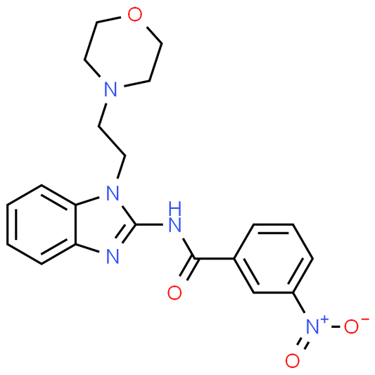 N-(1-(2-Morpholinoethyl)-1H-benzo[d]imidazol-2-yl)-3-nitrobenzamide