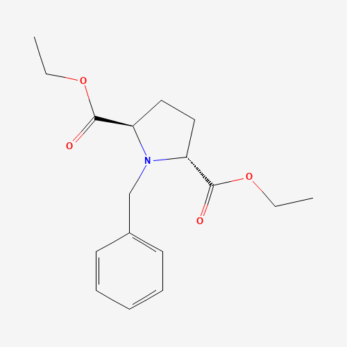 trans-Diethyl 1-benzylpyrrolidine-2,5-dicarboxylate