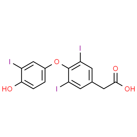 2-(4-(4-Hydroxy-3-iodophenoxy)-3,5-diiodophenyl)acetic acid