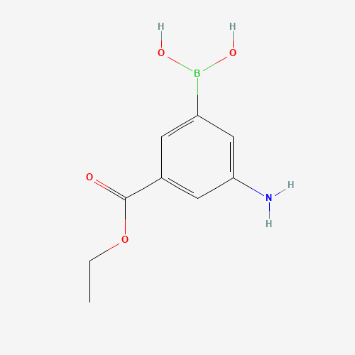 (3-Amino-5-(ethoxycarbonyl)phenyl)boronic acid