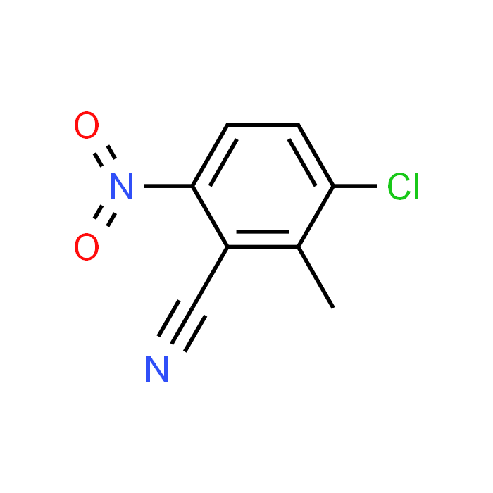 3-Chloro-2-methyl-6-nitrobenzonitrile