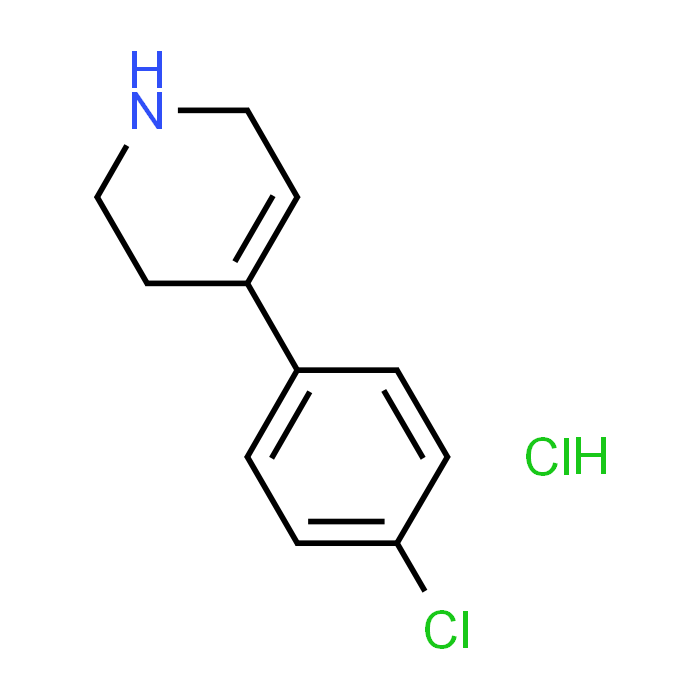 4-(4-Chlorophenyl)-1,2,3,6-tetrahydropyridine hydrochloride